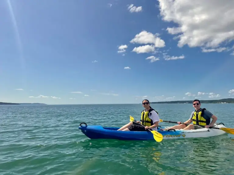 カヤックツアー＠佐和田海水浴場　佐渡市